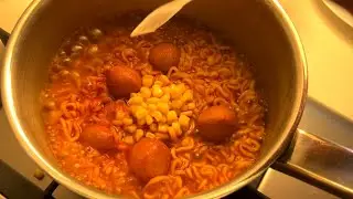 Added curry fish balls and it was even better！