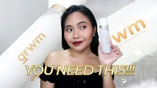 NEW! GRWM LIFE - PROOF FIXING SPRAY REVIEW | Mask Proof Test, Commute Test, Swim Test | Grace Romero