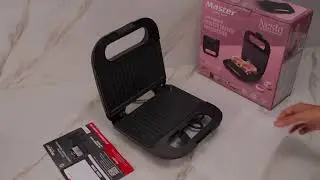 Nesto Grill Sandwich Maker & Toaster Unboxing | Quick Breakfast & Healthy Grilling | Master