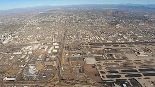 Prescott Flight over Phoenix Sky Harbor - December 11, 25