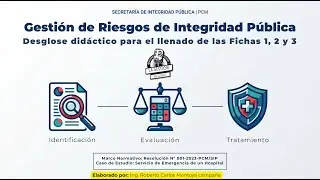 Llenado de fichas - ficha 1, ficha 2 y ficha 3 -Riesgos de Integridad