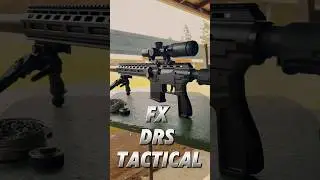 FX DRS Tactical with JSB Diablo 18.13gr pellets. #fxairguns