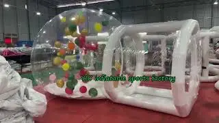 Inflatable Dome Tent Bubble House Transparent Tent Inflatable Camping Tent Inflatable Balloon house