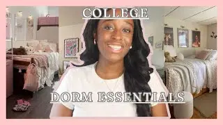 COLLEGE DORM ESSENTIALS | WHAT TO BRING TO COLLEGE | EVERYTHING YOU WILL NEED FOR YOUR DORM