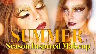 SUMMER MAKEUP | Season themed makeup | FACE ART | @BethanyKateRowlands
