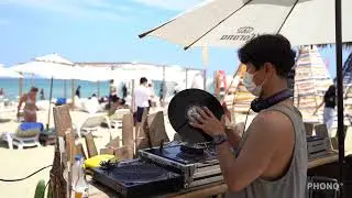 Beach side Real Vinyl djing Playlist ㅣ Disco House Mix