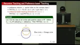 Preference-based Teaching