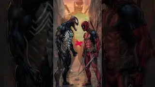 Deadpool and Venom hybrid #Venom #Deadpool #Marvel #MarvelComics #SuperheroMashup #Symbiote