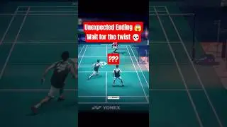 Men&rsquo;s Doubles Rally Goes OFF 🔥 Hard Smashes Only | Badminton edits 🥶 #aeroshuttle #trending
