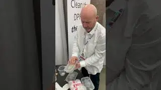 Demonstration on how BAC101 breaks down the ash