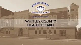 Health Board, January 22, 2026