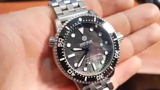 DEEP BLUE Master 1000 II Mother of Pearl Dial! Everymans Watch Review