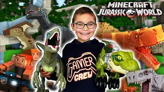 JURASSIC WORLD MINECRAFT ! | Je relève tous les défis !
