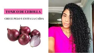 TÓNICO DE CEBOLLA-CRECE PELO| #Retocrecimiento|Kenny Diaz