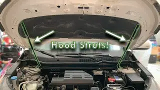 How To Install Hood Struts On Your 2017&ndash;2022 Honda CR-V