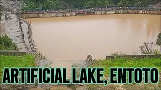 ARTIFICIAL LAKE IN THE MIDDLE OF ENTOTO FOREST (PARK), SO BEAUTIFUL/ADDDIS ABABA/ETHIOPIA/AFRICA
