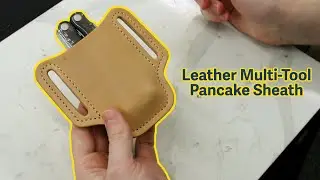 Leather Multi-Tool Pancake Sheath