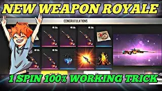 New Weapon Royale 1 Spin Trick - New AWM Skin - Free Fire New Luck Royale - New Event Free Fire