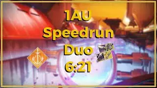 Destiny 2 - Speedrun Duo - 1AU Daily Heroic Mission 6:43 (6:21)