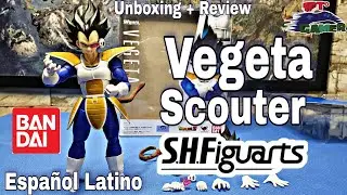 Vegeta Scouter Dragon Ball Z | S.H.Figuarts BANDAI | Unboxing + Review en Español Latino