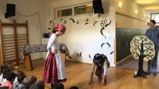 A félig nyúzott bakkecske