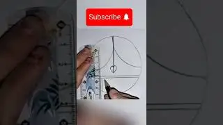 Creative Heart Design Drawing | Easy Love Theme Circle Art for Beginners | Simple Heart Drawing Idea