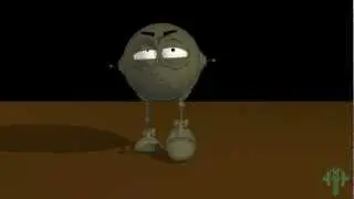 Walk cycle animation
