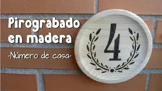 Pirograbado en madera - Pyrography wood