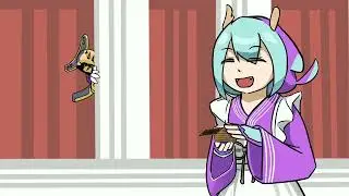 Just a video of Laundry Dragonmaid throwing cards [Yu-Gi-Oh Master Duel Animation]