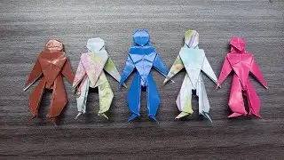 Origami Manusia / Tutorial Membuat Origami Manusia