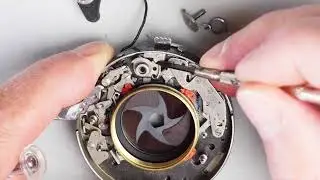 How to clean and fix the shutter and aperture of a Mamiyaflex camera