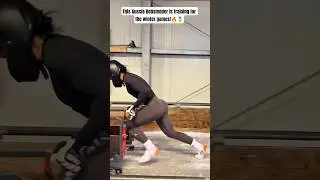 This Aussie Bobsledder is training for the Winter games!🔥🥇