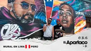 Mural en Lima 🇵🇪 Peru by CONGO ART / @akapellahh & @ElApartacobyK12