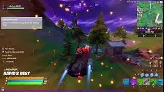 Jump a Motorboat through different Flaming Rings