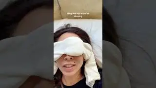 How to nap during the day: Nodpod weighed eye mask is a game changer