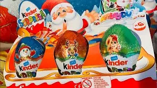 Compilation Christmas Kinder Surprise ASMR Unboxing 