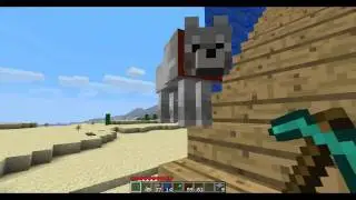 Minecraft Beta 1.7_01 :: First Piston Work Attempt :: MythVids