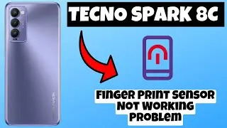 Tecno Spark 8C Finger Print Sensor Not Working Problem || Solution of fingerprint issues