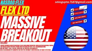 MASSIVE BREAKOUT : FLEX STOCK ANALYSIS | FLEX LTD STOCK