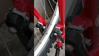 Old-School Stopping Power - V-Brakes in Action #mtb #asmr #vintagebike