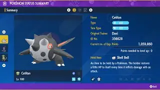 Cetitan - Solo - 5 Star Shiny Rayquaza Raid - Pokemon Scarlet/Violet