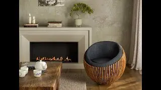 Intelligent ethanol fireplace