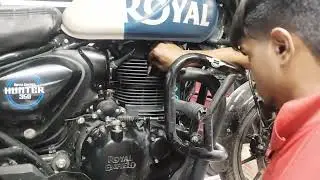 Hunter 350 5th service,total cost 16000/-