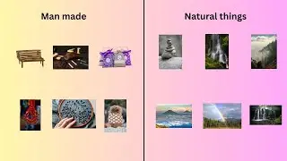 Man made and natural things #physics #school #chemistry #education #sevasahayog