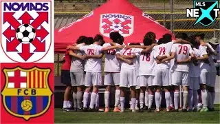 Full Game Nomads SC MLS Next vs Barca Academy