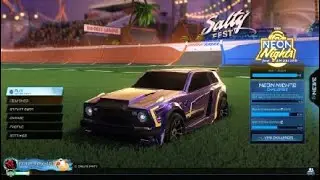 Rocket League gameplay gold 1 1v1 (No commentary)