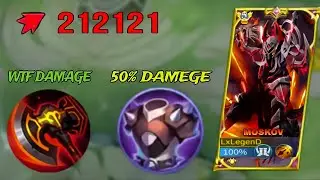 TOP GLOBAL NO 1 MOSKOV // REVAMPED WAR AXE AND BRUTE FORCE IS SO OVERPOWERED// LETS GO MOSKOV