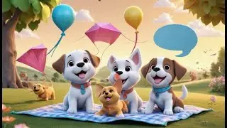 Three Baby Puppies Sing the Week | Learn Days of the Week | Fun Kids Song