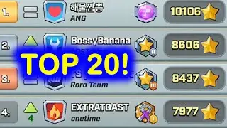 Rush Wars LIVE! Top 20 Global! Leaderboard Pushing to 10K! #12