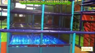 Glowing spider tower